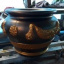 Бетонный цветник МикаБет Глория окрашенный декоративным акрилом 47х60 см Иршава