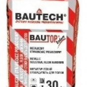 Металевий затверджувач для підлоги BAUTECH Bautop BT-400/Е натуральний сірий