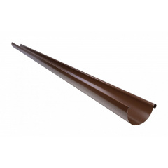 Желоб Акведук Премиум 150 мм 3 м коричневый RAL 8017 Ровно