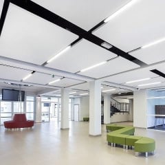 Акустичний дизайнерський острів Rockfon Eclipse прямокутник 2360х1160х40 мм Київ