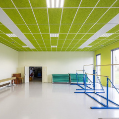 Акустическая влагостойкая плита Rockwool Rockfon Color All 600x600x15 мм зеленая Киев
