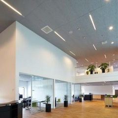 Акустична вологостійка плита Rockwool Rockfon Color All 600x600x15 мм срібляста Чернівці