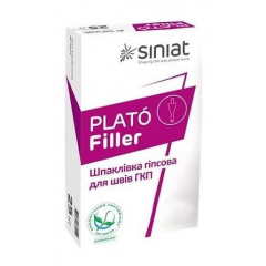 Шпаклевка SINIAT PLATO Filler гипсовая для швов ГКП 5 кг Ровно