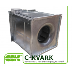 C-KVARK канальний вентилятор радіальний квадратний