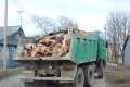 Вывоз строительного мусора автомобилем КАМАЗ
