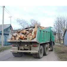 Вивіз будівельного сміття автомобілем КАМАЗ