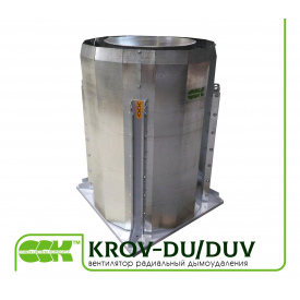 Вентилятор даховий радіальний димовидалення KROV-DU/DUV