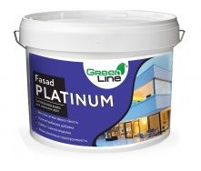 Фасадная силиконовая краска Fasad Platinum 10 л