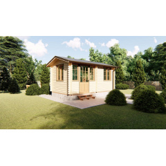 Будинок з профільованого бруса 5,4х3,0 м Боярка