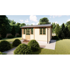 Будинок з профільованого бруса 5,4х3,0 м Боярка