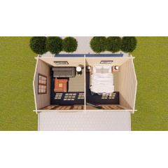 Будинок з профільованого бруса 5,4х3,0 м Боярка