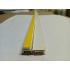 Профиль оконный примыкания с манжетой 9 мм без сетки Миргород