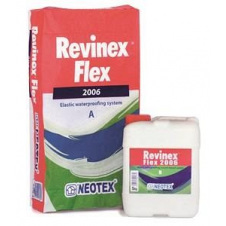 Эластичная гидроизоляция Revinex Flex 2006 34 кг А+Б