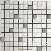Декоративна мозаїка Котто Кераміка CM 3043 C2 CREAM SILVER 300x300x8 мм