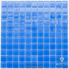 Стеклянная мозаика Котто Керамика GM 4046 C COBALT W 300х300х4 мм