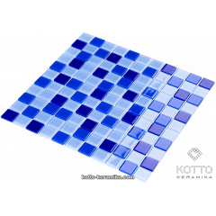 Стеклянная мозаика Котто Керамика GM 4023 C3 COBALT D COBALT M COBALT W 300х300х4 мм Киев