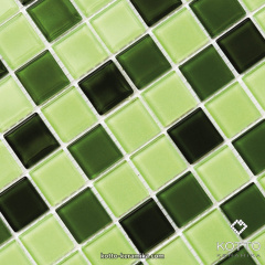 Скляна мозаїка Котто Кераміка GM 4029 C3 GREEN D GREEN M GREEN W 300х300х4 мм Черкаси