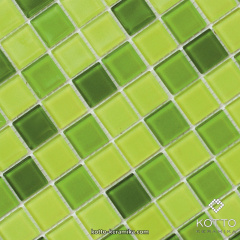 Скляна мозаїка Котто Кераміка GM 4031 C3 LIME D LIME M LIME W 300х300х4 мм Полтава