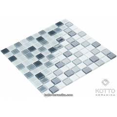 Стеклянная мозаика Котто Керамика GM 4042 C3 STEEL D STEEL M STEEL W 300х300х4 мм Киев