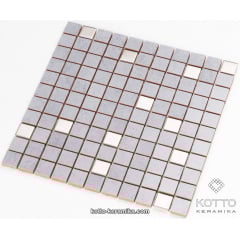 Декоративная мозаика Котто Керамика CM 3026 C2 GRAY METAL MAT 300x300x8 мм Киев