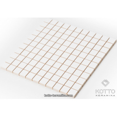 Керамическая мозаика Котто Керамика CM 3013 C WHITE 300x300x11 мм Луцк