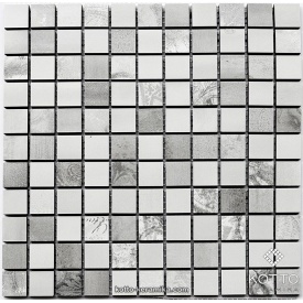 Керамічна мозаїка Котто Кераміка CM 3021 C2 IMPRASION GRAY WHITE 300x300x10 мм