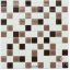 Скляна мозаїка Котто Кераміка GM 4035 C3 CAFFE M CAFFE W WHITE 300х300х4 мм Миколаїв