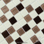 Скляна мозаїка Котто Кераміка GM 4035 C3 CAFFE M CAFFE W WHITE 300х300х4 мм Рівне