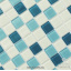 Стеклянная мозаика Котто Керамика GM 4039 C3 CERULEAN M CERULEAN W WHITE 300х300х4 мм Днепр