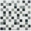 Скляна мозаїка Котто Кераміка GM 4043 C3 STEEL D STEEL M WHITE 300х300х4 мм Київ