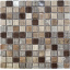 Декоративная мозаика Котто Керамика CM 3045 C3 EBONI BROWN BEIGE SILVER 300x300x8 мм Александрия