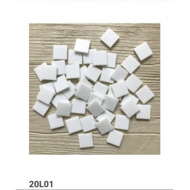 Мозайка VIVACER 20L01 white на бумаге 32.7x32.7 см