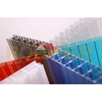 Стільниковий полікарбонат POLYGAL Tytan Sky 10 мм кольоровий 2,1x12 м