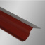Планка Aquaizol ПТ-1 торцевая 0,5 мм 2 м красный Ирпень