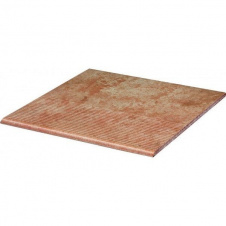 Ступенька Paradyz Ilario ochra prosta struktura 30x30 см
