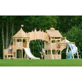 Изготовление деревянных детских площадок