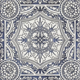 Настенная плитка Paradyz Sevilla Azul Dekor E 198х198 мм (1177894)