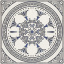 Настінна плитка Paradyz Sevilla Azul Dekor D 198х198 мм (1177891) Сарни