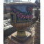 Бетонний квітник МікаБет Амфора з тояндами пофарбований декоративним акрилом Хмельницький