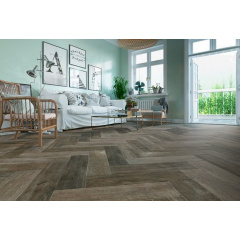 Керамічна плитка для підлоги Golden Tile Terragres Rona коричнева 1198x198x10 мм (G47120) Київ