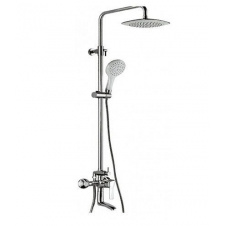 Душова стійка зі змішувачем для ванни і душа Welle Kate CB23X77D-1KA0418-TH1301