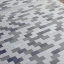 Тротуарная плитка Золотой Мандарин Кирпич без фаски 200х100х60 мм на белом цементе белый Чернигов