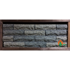 Кирпич облицовочный ECOBRICK скала ложок 250x100x65 мм серый Киев