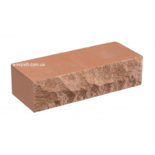 Облицювальна цегла LAND BRICK скеля персик повнотіла 250х100х65 мм