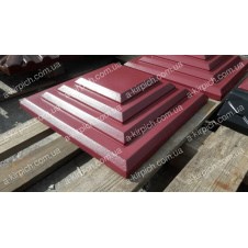 Кришка на паркан LAND BRICK Єгипет вишнева 400х400 мм