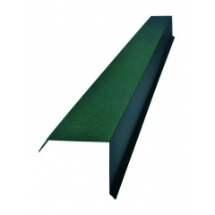 Торцевая планка Тайл тип 1 20х100х95х15 мм зеленая Днепр