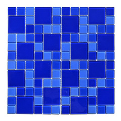 Мозаїка скляна Aquaviva Cristall Dark Blue DCM305 300х300 мм Київ
