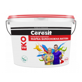 Фарба акрилова Ceresit EKO матовая 4,2 кг білосніжний