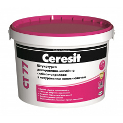 Штукатурка декоративно-мозаичная Ceresit CT 77 силикон-акриловая 1,4-2,0 мм 14 кг PERU 5 Херсон