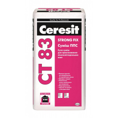 Суміш Ceresit СТ 83 для кріплення плит з пінополістиролу 25 кг Чернівці